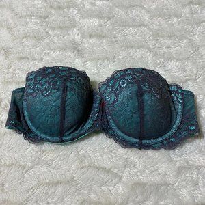 La Senza womens Bra Green 36B "The Show Off" Sexy